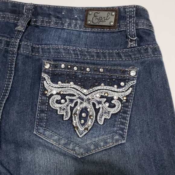 Earl Jeans Women's Jeans size 4 Straight leg 29x30 - Picture 6 of 8